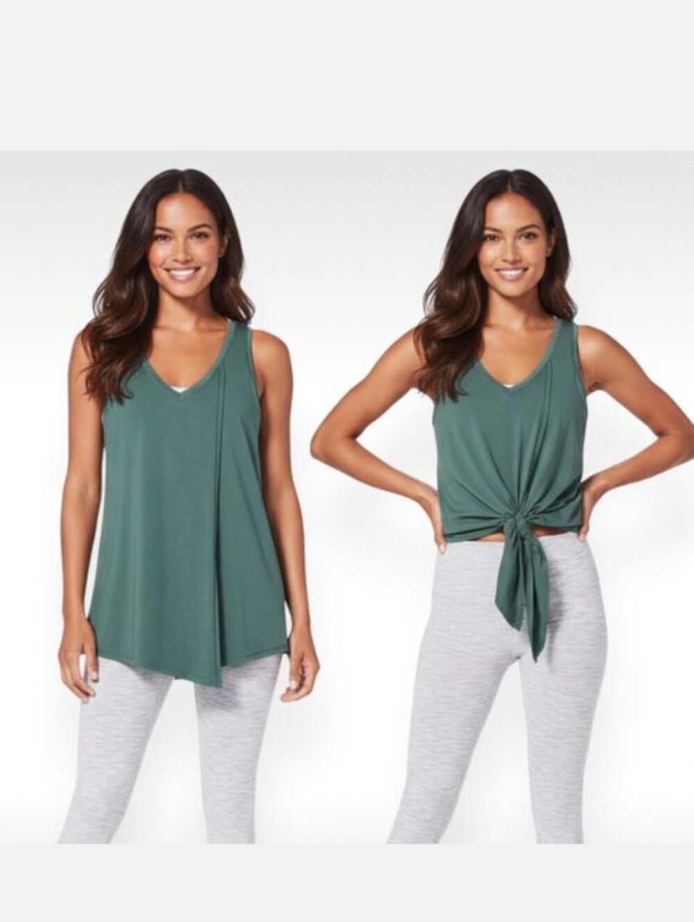 Lululemon Knot A Problem V-Neck Sleeveless Tie & Swing Tank Top